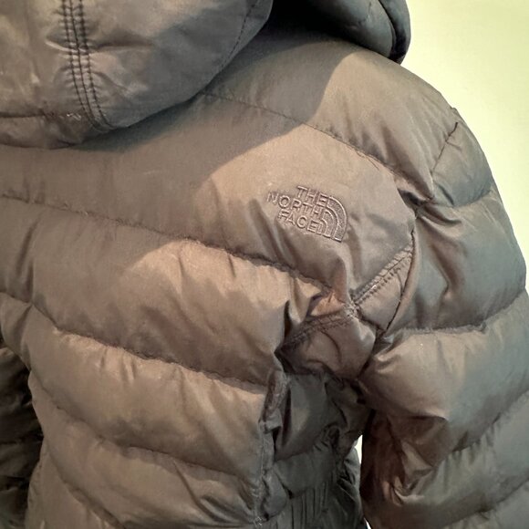 Women's Black Puffer Winter Jacket - Picture 6 of 13